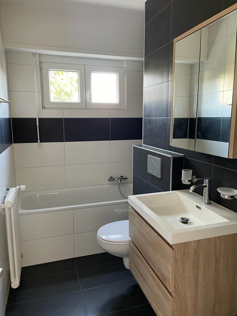 Salle de bain renovée