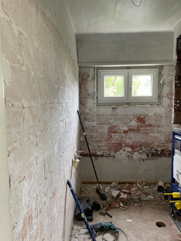 Démolition salle de bain