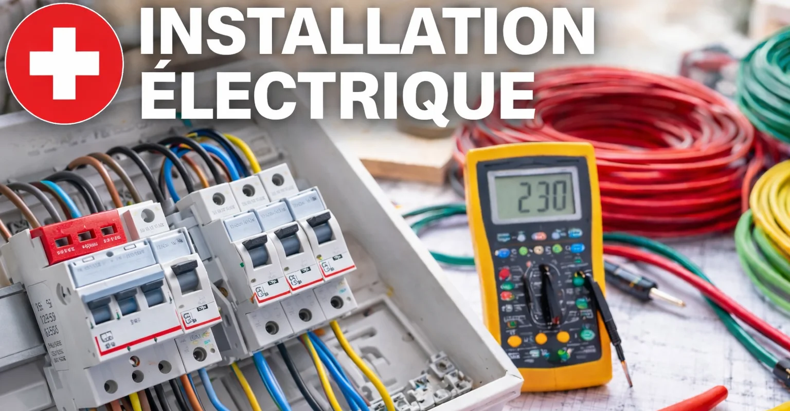 installation électrique à Lausanne et environs