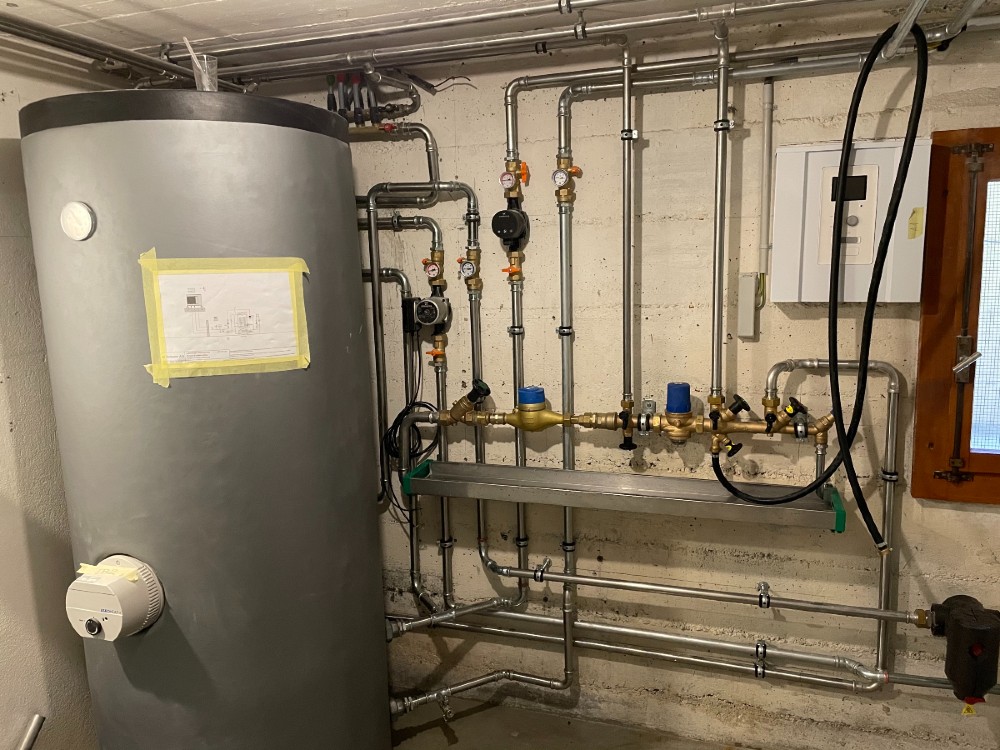 installation de sanitaire à Loney côté Lausanne
