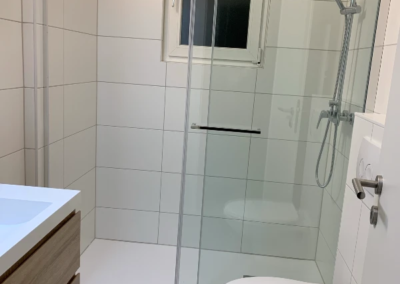 rénovation de douche à Bussigny
