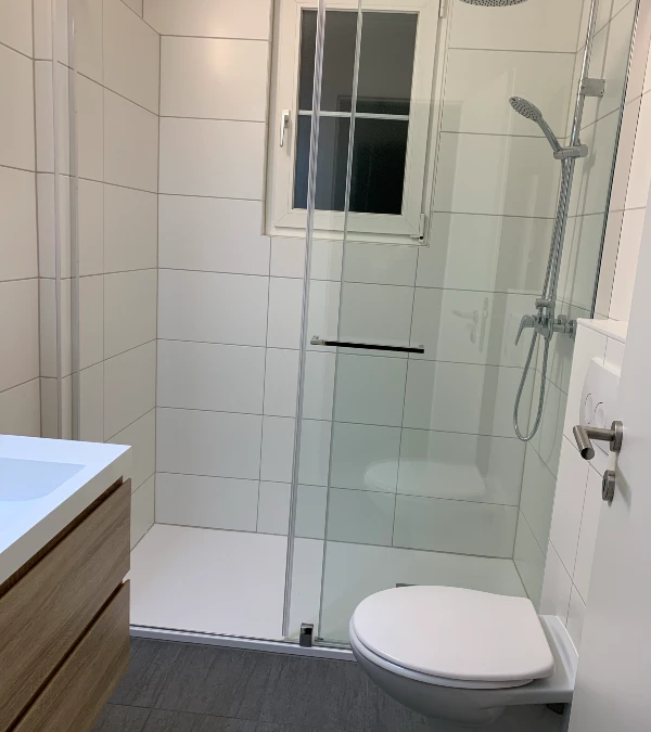 Rénovation complète d&rsquo;une salle de bains à Bussigny