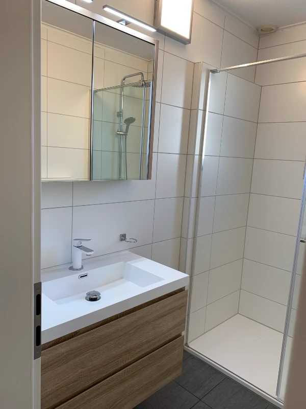rénovation d'une salle de bains à Bussigny